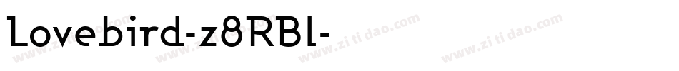Lovebird-z8RBl字体转换