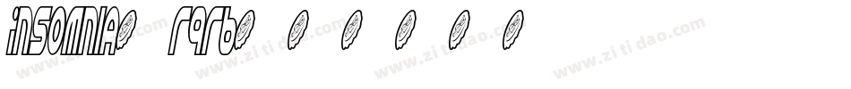 Insomnia-R9R6字体转换