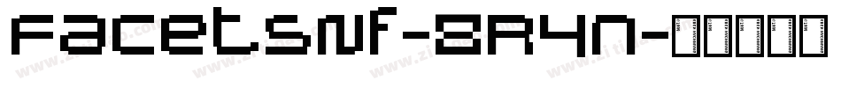 FacetsNf-8R4n字体转换