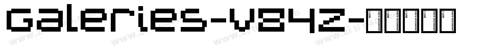 Galeries-V84z字体转换
