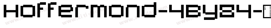 Hoffermond-4By84字体转换