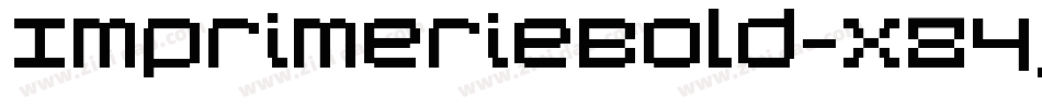 ImprimerieBold-x84j字体转换