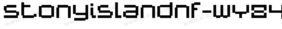 Stonyislandnf-WY84字体转换