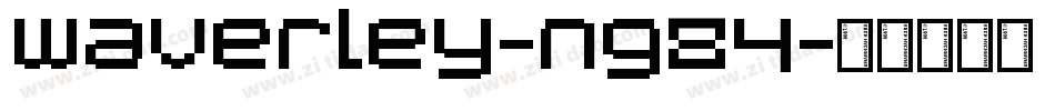 Waverley-ng84字体转换