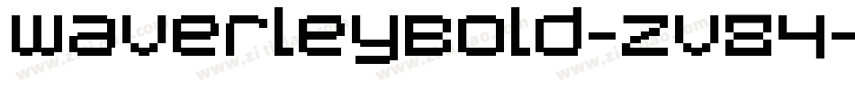 WaverleyBold-zv84字体转换