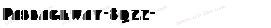Passageway-8qzz字体转换