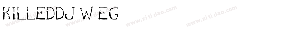 KilledDj-W5EG字体转换