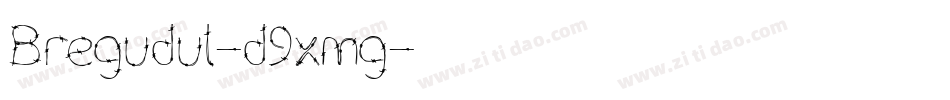 Bregudul-d9xmg字体转换