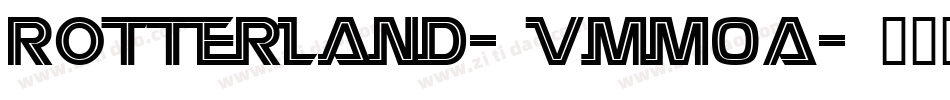 Rotterland-vmm0A字体转换
