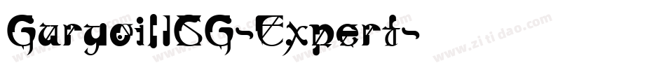 GargoilICG-Expert字体转换