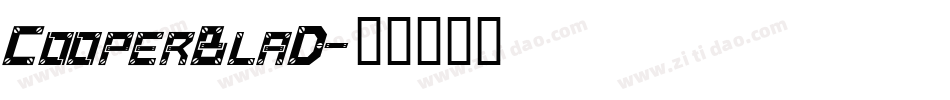 CooperBlaD字体转换