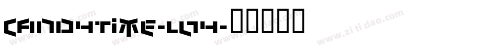 Candytime-lL7y字体转换