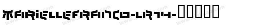 MarielleFranco-lr7y字体转换