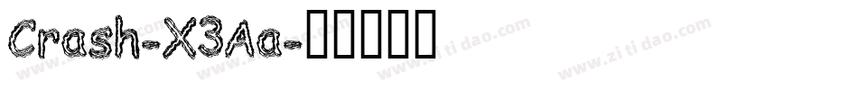 Crash-X3Aa字体转换