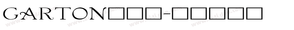 GARTON手机版字体转换