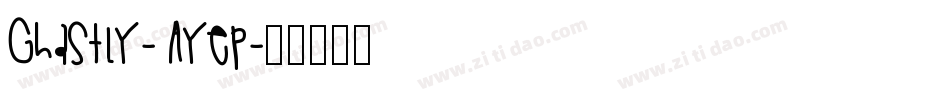 Ghastly-AyEp字体转换