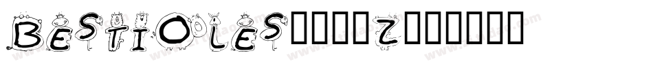 Bestioles-098z字体转换