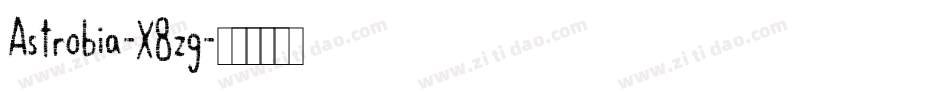 Astrobia-X8zg字体转换
