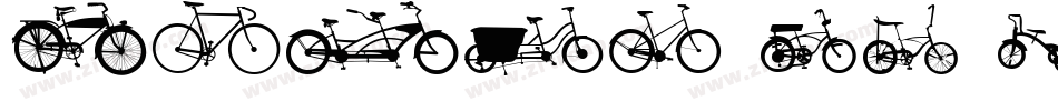 Bikes-jG1M字体转换