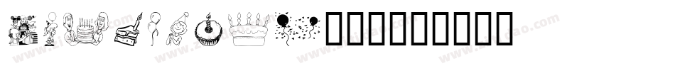 Birthdaze手机版字体转换