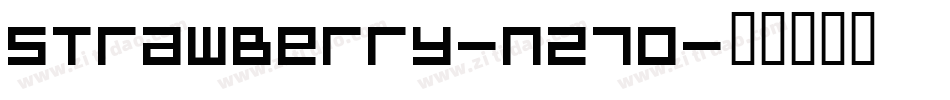 Strawberry-n270字体转换