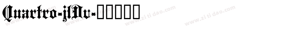 Quartro-jlDv字体转换 Quartro-jlDv字体转换