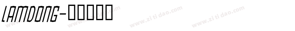 LAMDONG字体转换