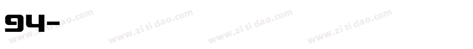 94字体转换