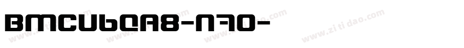 BmCubeA8-n7O字体转换