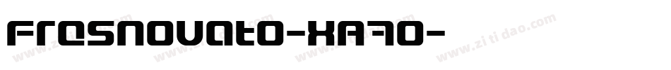 FresnoVato-xA7O字体转换