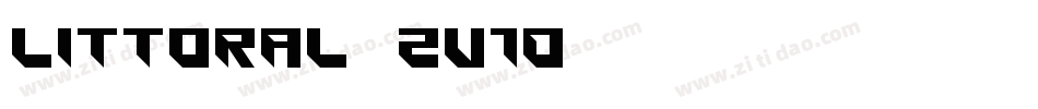 Littoral-2V1d字体转换