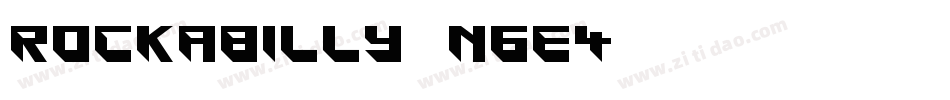 Rockabilly-n6E4字体转换 Rockabilly-n6E4字体转换