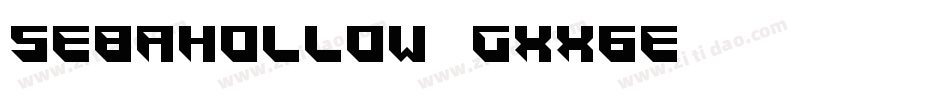 SebaHollow-gxx6E字体转换