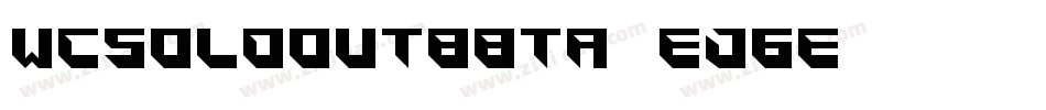 Wcsoldoutbbta-ej6e字体转换