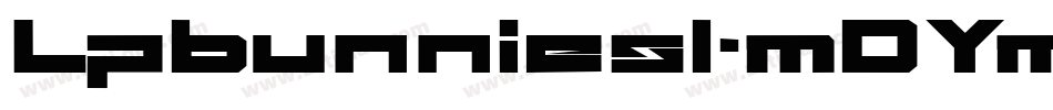 Lpbunnies1-mDYm字体转换