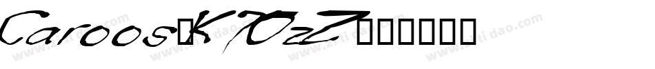 Caroos-K70zZ字体转换
