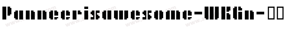 Panneerisawesome-WKGn字体转换