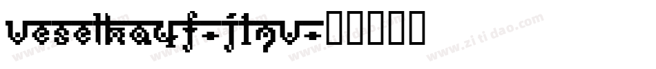 Veselka4f-j17v字体转换