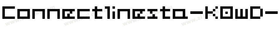Connectlinesta-K0wD字体转换