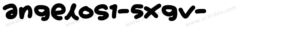 Angelos1-5XgV字体转换
