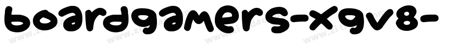 Boardgamers-xgv8字体转换