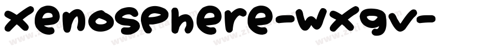Xenosphere-WXgv字体转换