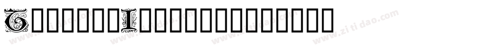 TheodorInitials字体转换