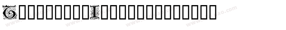 TornielloInitials字体转换