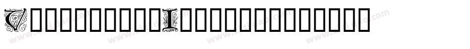 VaticanianInitials字体转换