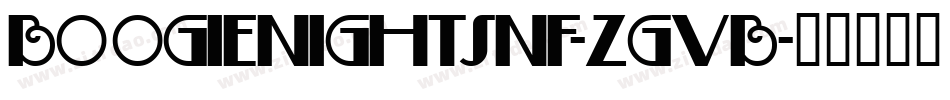 Boogienightsnf-ZGVB字体转换