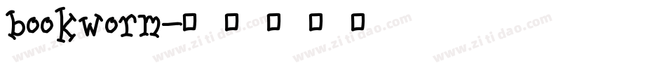 bookworm字体转换