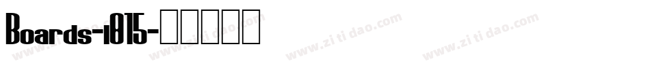 Boards-l815字体转换