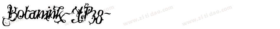 Botanink-YP38字体转换