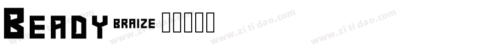 Beady字体转换